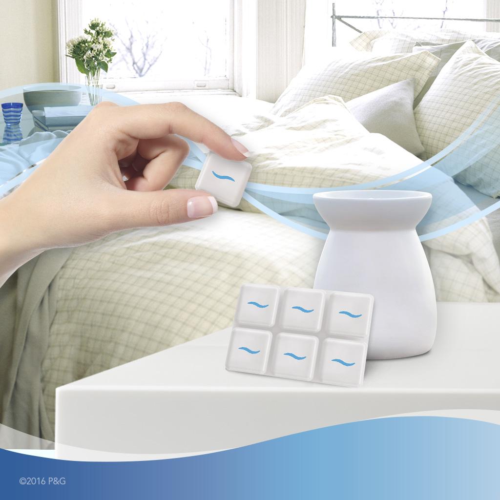 Febreze WAX MELTS Air Freshener with Gain Moonlight Breeze (6 Count, 78