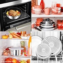 Tefal Ingenio Lot 2 Poêles + 2 Casseroles + Poignée Amovible Induction, Acier Inoxydable Emotion L897S504 17b4b675 A1a7 4087 Bf35 B2f2a886ca59. CR0,0,440,440 PT0 SX220 V1
