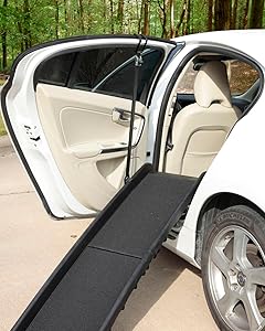 PetSafe Happy Ride Folding Pet Ramp 62 Inch Portable Lightweight Dog