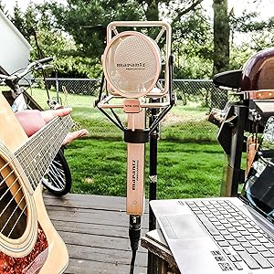 Marantz Pro, MPM3000, Mic, recording, condenser mic, vocal recording, acoustics, drums, pop filter