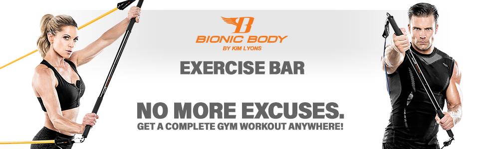 Bionic Body Exercise Straight Bar Attachment for