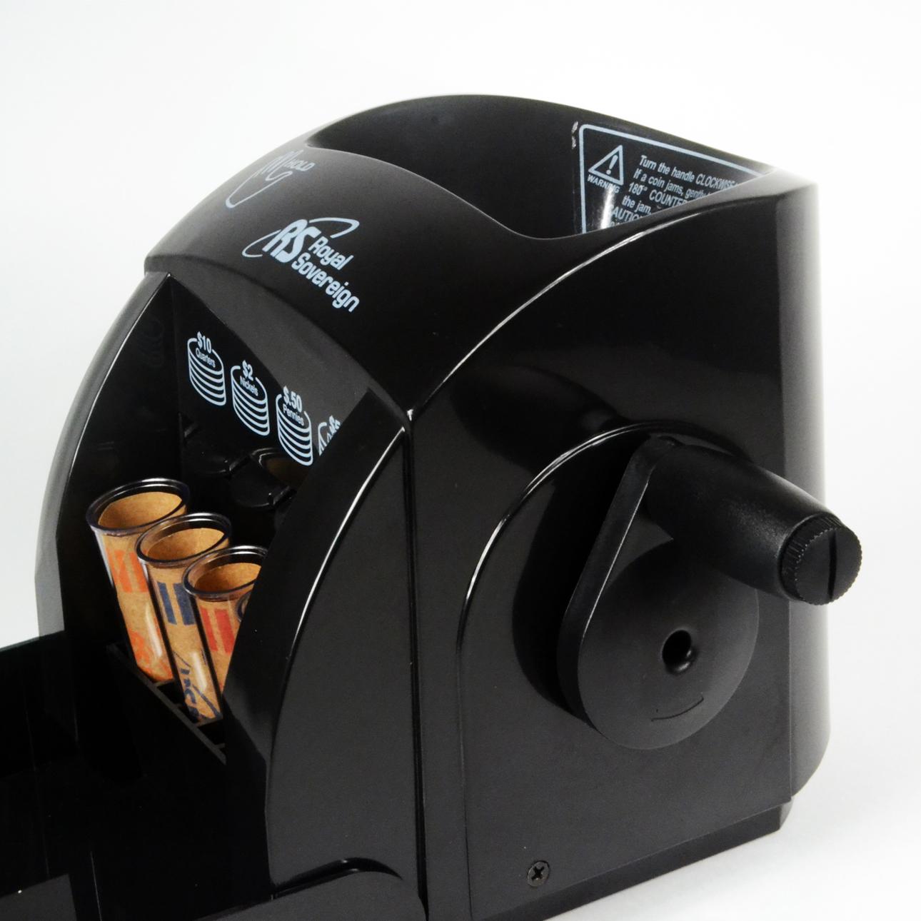 Royal Sovereign Manual Coin Sorter, 1 Row of Coin Counting