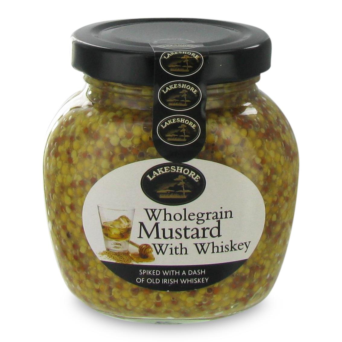 Lakeshore Wholegrain Mustard with Irish Whiskey, 7.2 Ounce