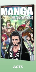 Manga Acts Paul Jesus comic bible boys teen 