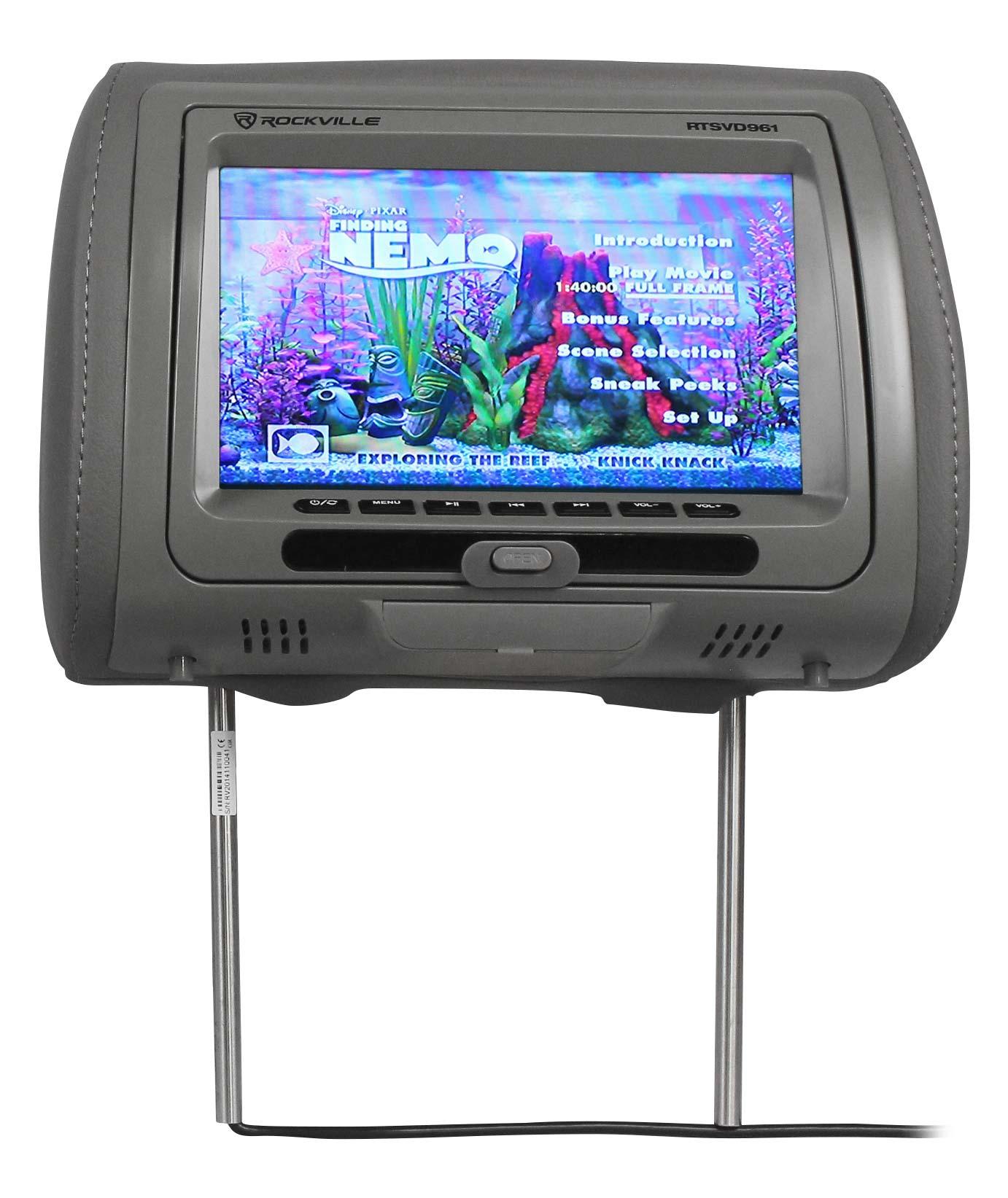Rockville RTSVD961BK 9” Black Touchscreen Dual DVD/HDMI