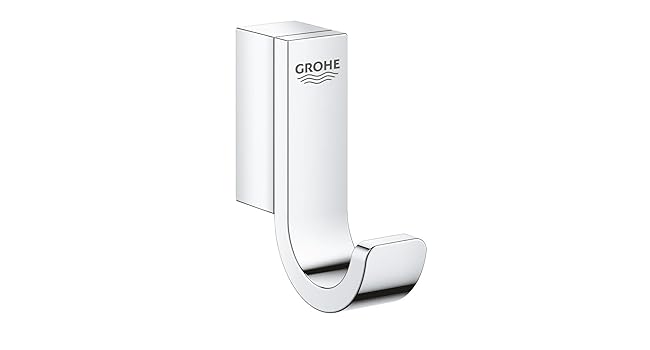 Grohe Selection - Colgador, cromo (41039000) : Amazon.es ...