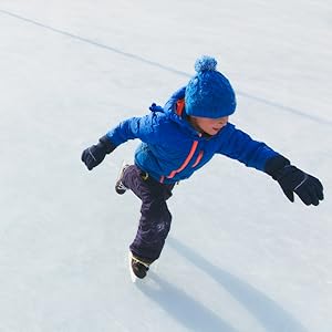 Healthy kids skating