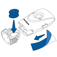 insert battery and set