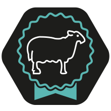 Icona proteine di alta qualità di agnello