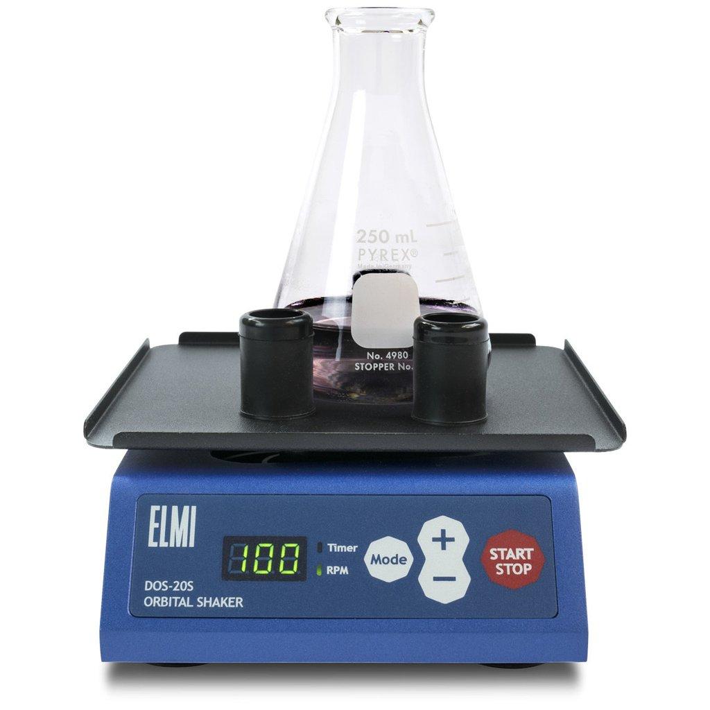 ELMI DOS20S Digital Orbital Shaker, 168mm x 168mm Working Platform, 10250 RPM Science Lab
