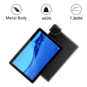 HUAWEI MediaPad T5 Tablet (10.1 inch, 16GB, Wi-Fi + 4G LTE) Black ...