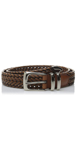 perry ellis braided belt