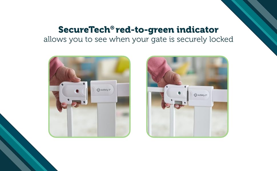 Safety 1st Easy Install AutoClose Baby Gate with Pressure