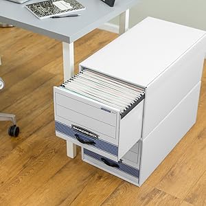 storage drawer, storage drawers, drawer, drawers, bankers box