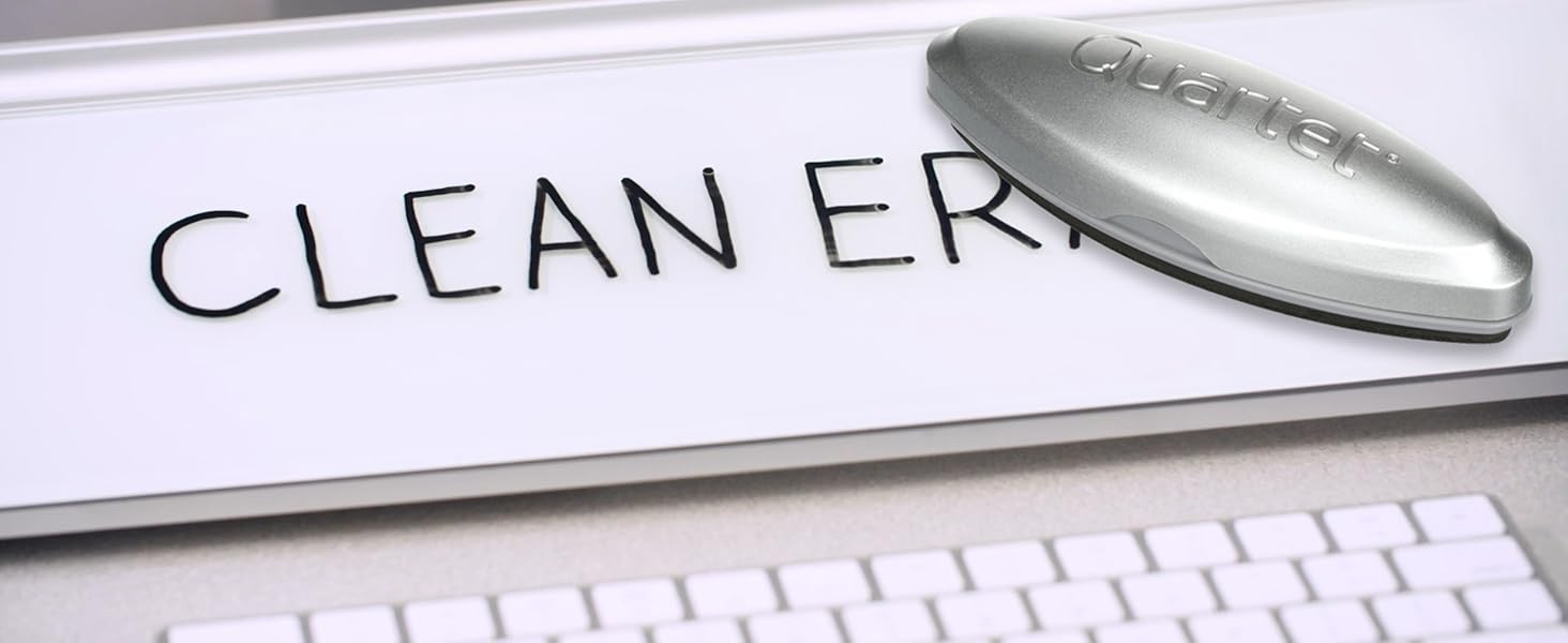 Quartet Glass Whiteboard Desktop Easel, 9" x 11", Dry Erase