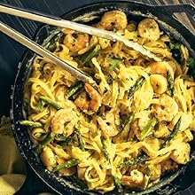 One-Pan Seafood and Smoked Gouda Fettuccine