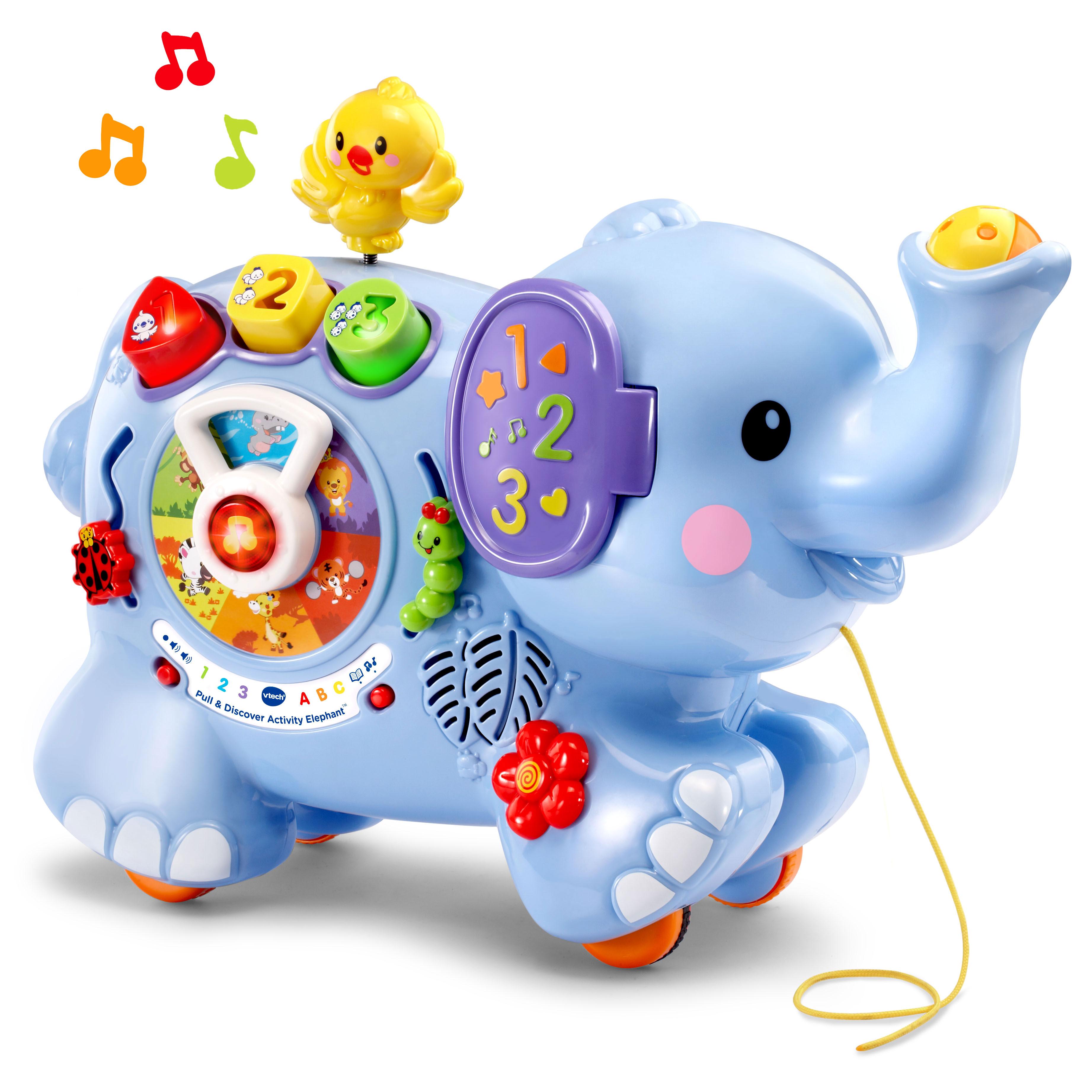 VTech Pull & Discover Activity Elephant Toys & Games