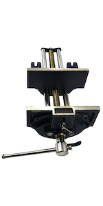 Groz 39009 Quick Release Woodworking Vise - with Trigger for Quick Adjustment, Jaw Width - 9"