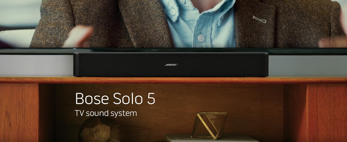 SoundBar Bose, Solo 5, Preto | Amazon.com.br