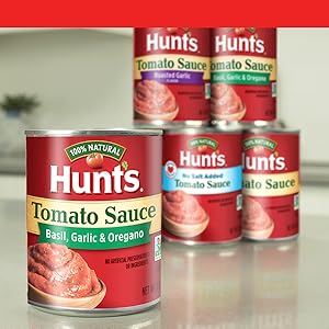 Try other varieties like tomato basil garlic, roasted garlic, low sodium or organic tomato sauce.