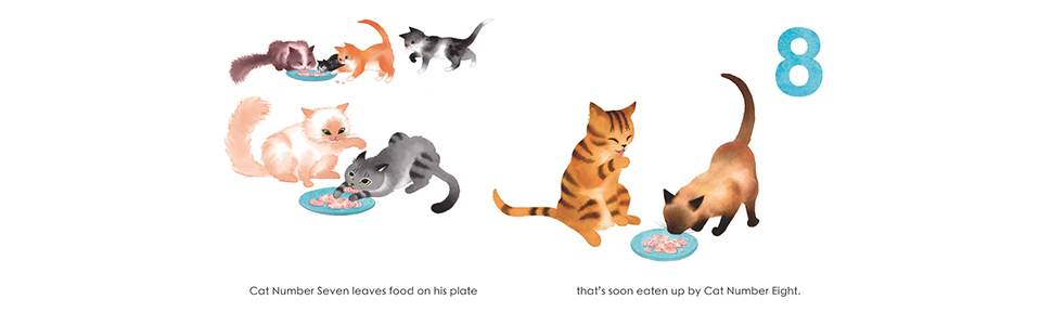 123 Cats: A Cat Counting Book : Newman, Lesléa, Kung