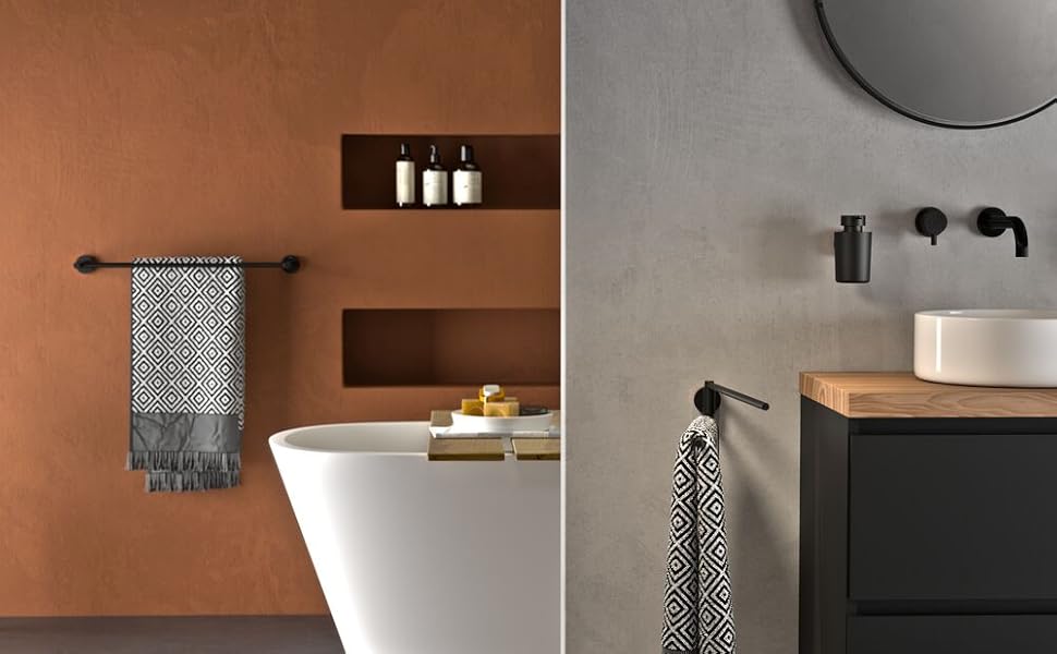 Tiger Items Toallero con Repisa, Estante para Baño y Ducha ...