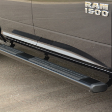Ram Truck Nerf Bars 6 inch Oval Factory Black