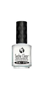 Seche Clear Base Coat Clear, 0.5 oz
