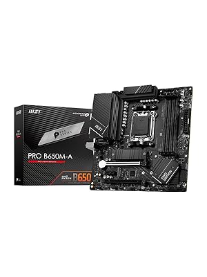 Amazon.com: MSI PRO B650M-A WiFi V1 Motherboard, Micro-ATX