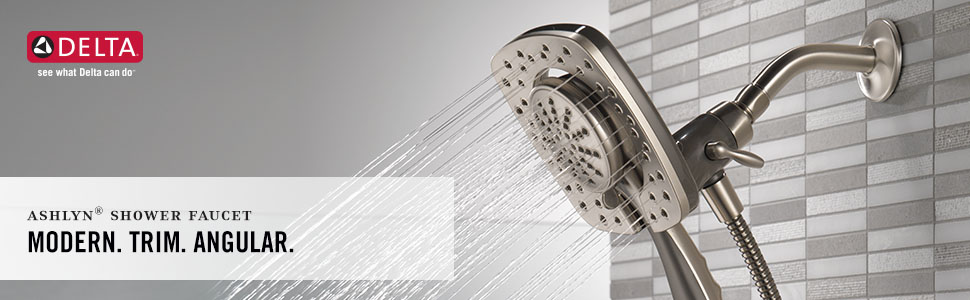 ashlyn tub shower, 2 in 1 shower head, shower head, dual shower head