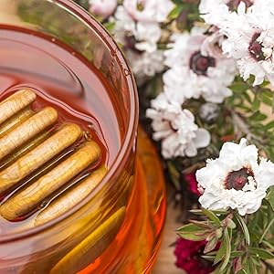 Manuka-Honig, Leptospermum scoparium, Atemwege, Hals, Magen-Darm-System