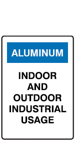 Aluminum signs