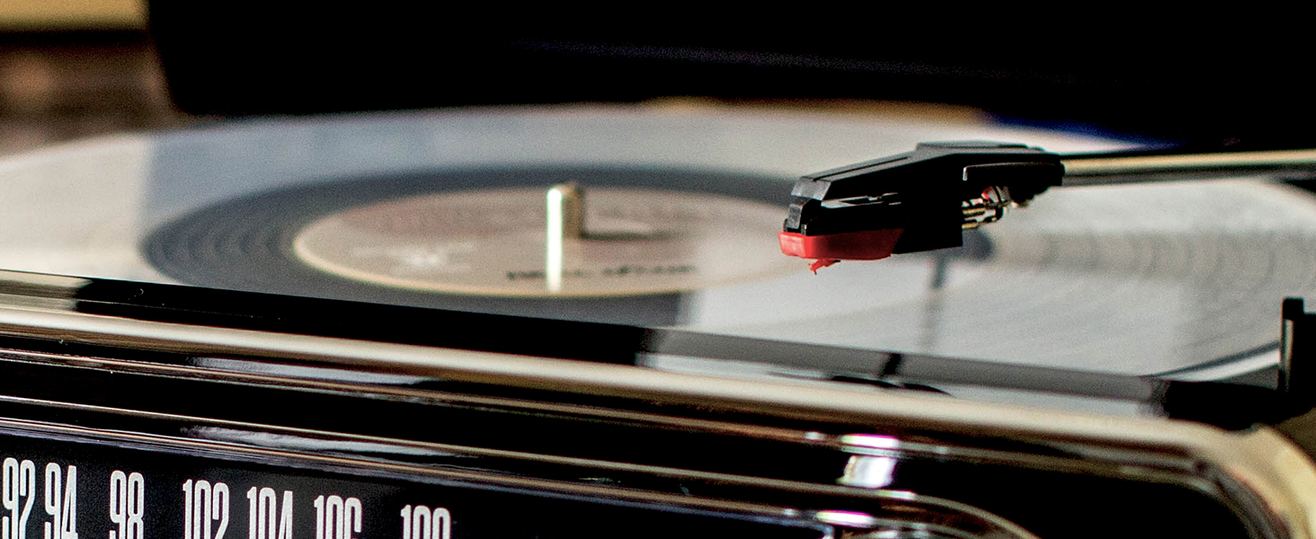 ION Audio Mustang LPVinyl Record Player/Turntable with