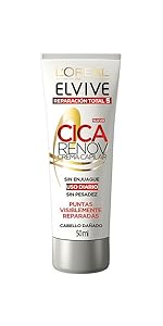 elvive, reparación total, cabelo daado, puntas abeirtas, cica renov, cica renov elive, loreal