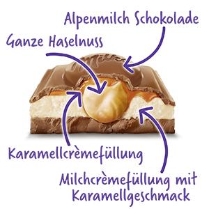 Milka Toffee Ganznuss