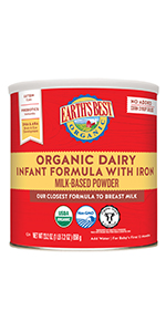 earth's best lactose free formula