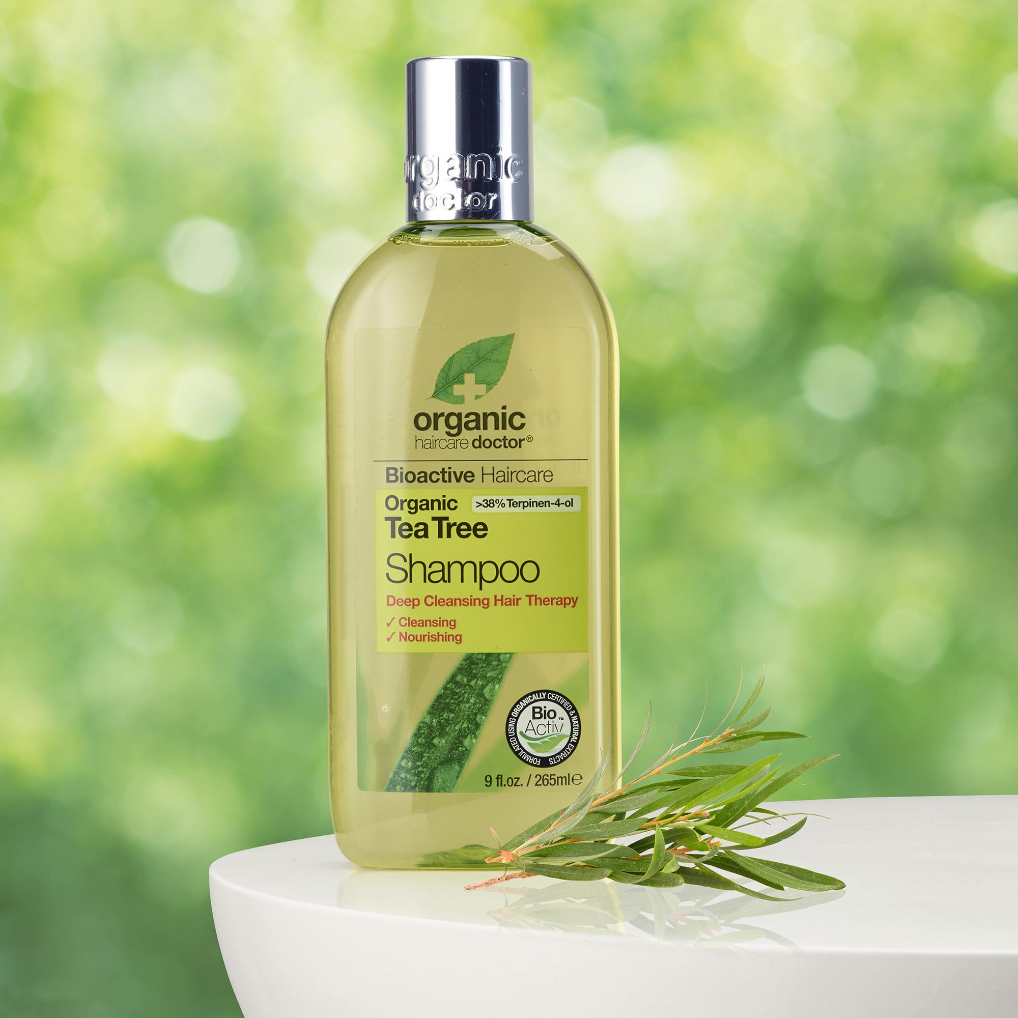 DR Organic Shampoo Organic Tea Tree Beauty