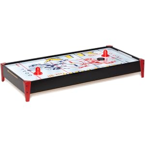 Amazon.com : Carrom Air Hockey Table Top Game, Blue : Air Hockey
