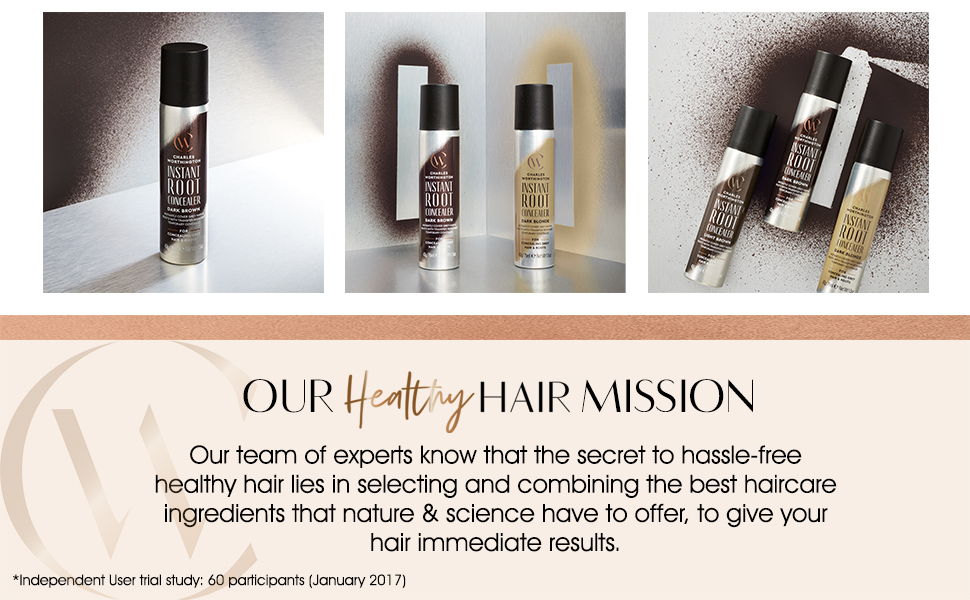 Charles Worthington Instant root concealer spray Light Brown Amazon