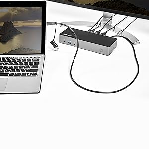 USB-C; USB-A; docking station