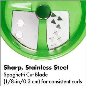 OXO Good Grips Handheld Spiralizer, Green