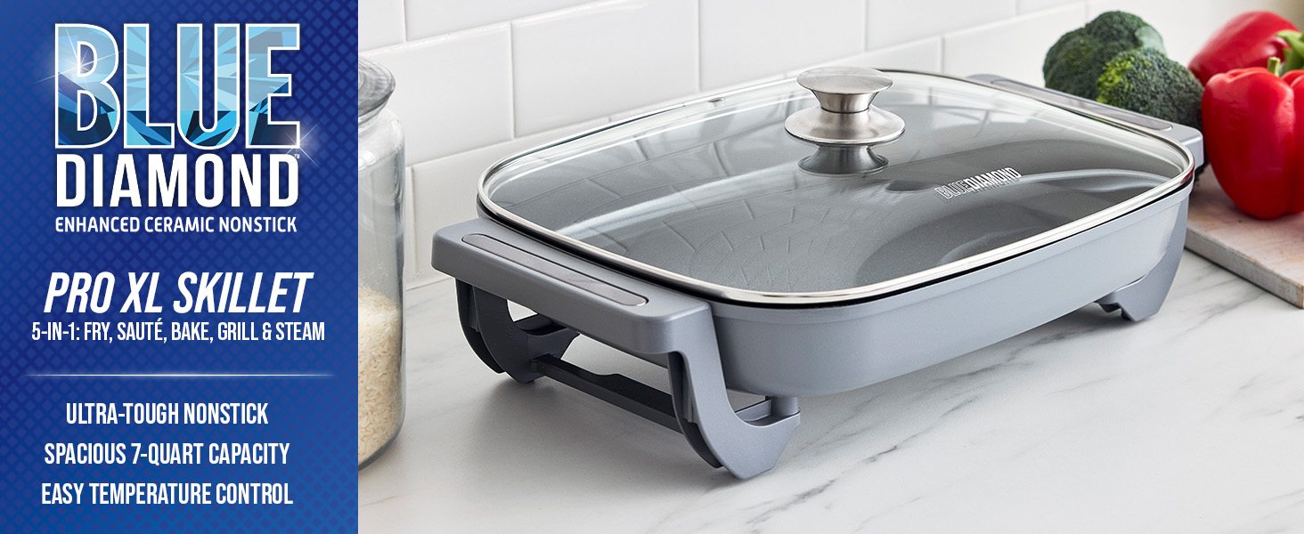 t♡ Amazon.com: Blue Diamond 7QT 5-in-1 Extra Large Electric