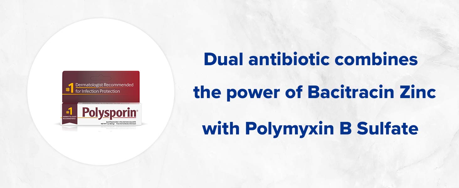 Polysporin First Aid Topical Antibiotic Ointment with