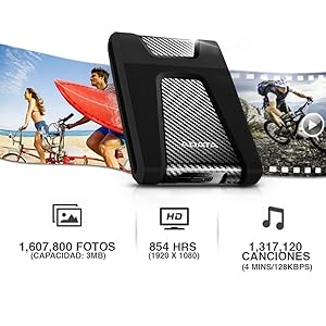 Disco Duro, Disco Duro Colores, Disco Duro 1TB, Disco Duro 2TB, Disco Duro Resistente, 3TB, 5TB