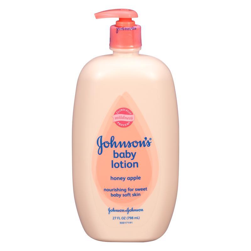 Johnson's Baby Lotion, Honey Apple, 27 Ounce Health