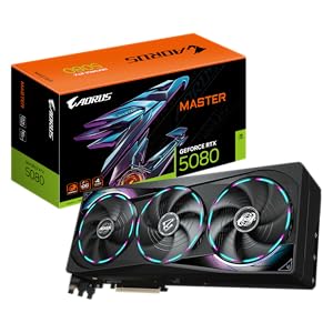 AORUS GeForce RTX 5080 MASTER 16G Graphics Card