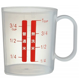 Amazon｜スケーター(Skater) 計量カップ お米 ベーシック 日本製 180ml
