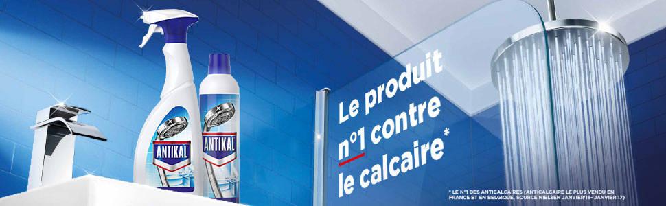 Antikal Fresh Liquide Anti-calcaire, 2 x 750m(1500ml), Élimine jusqu'à 100%  du calcaire, Febreze Fresh : : Hygiène et Santé