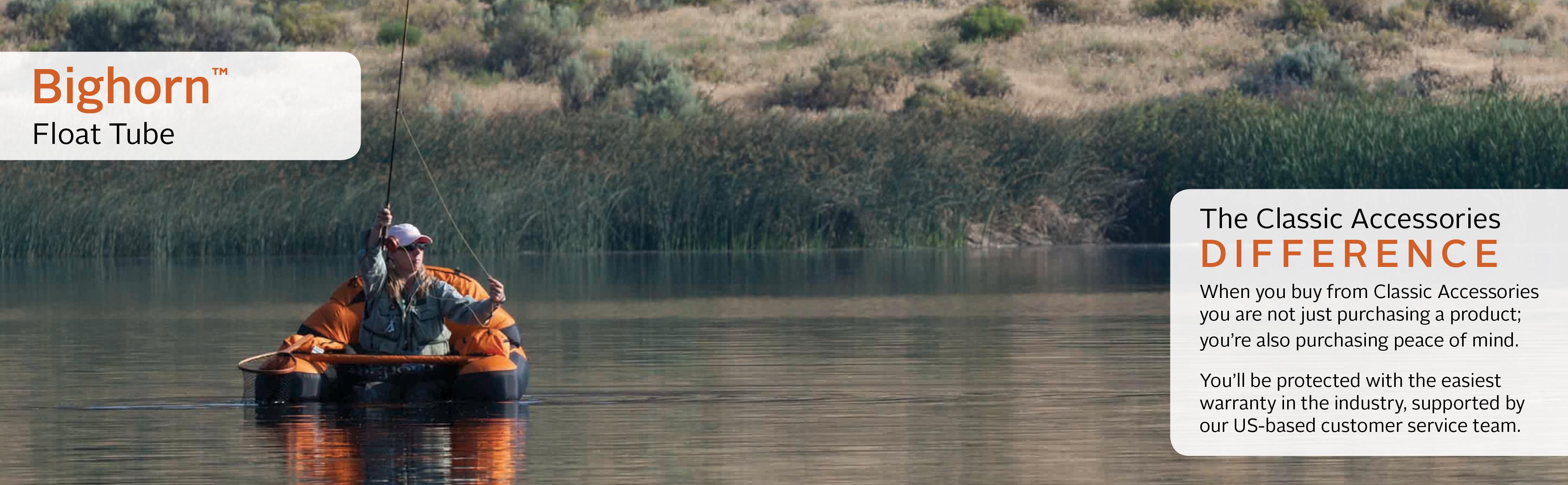 Classic Accessories Bighorn Inflatable Fishing Float Tube