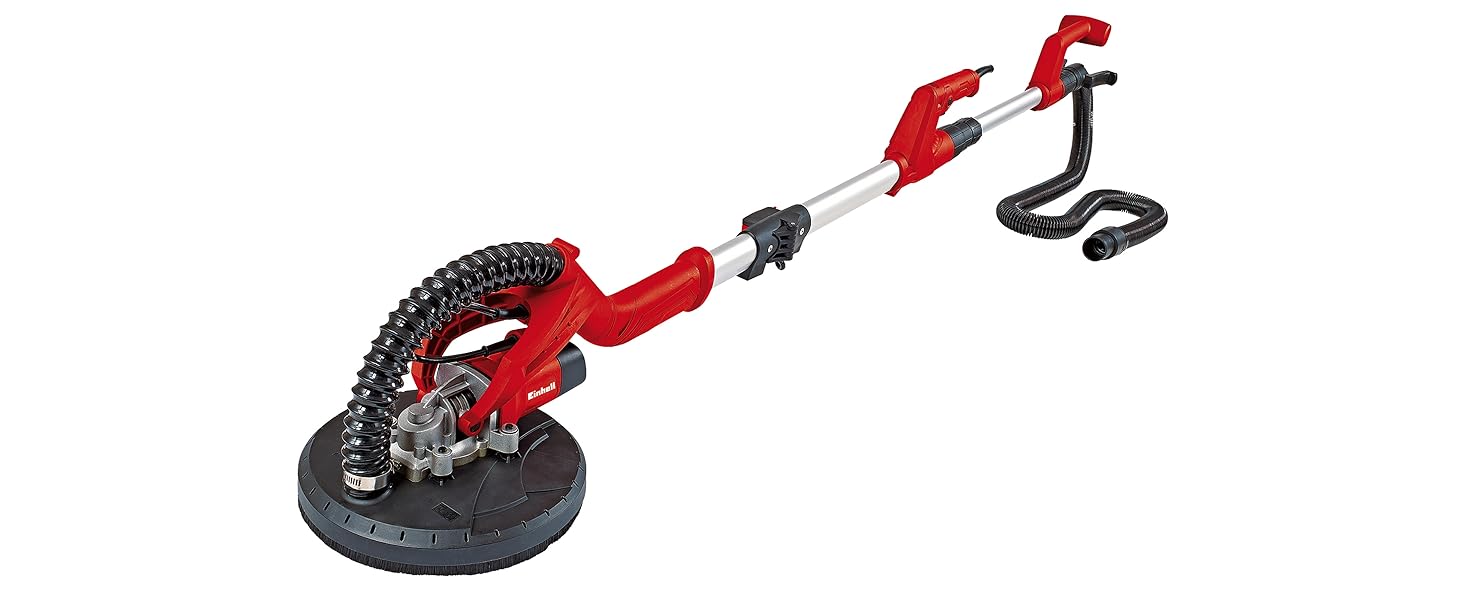 Einhell Drywall Sander And Polisher TCDW 225 Rotating Sanders For Walls 600W, 1500RPM